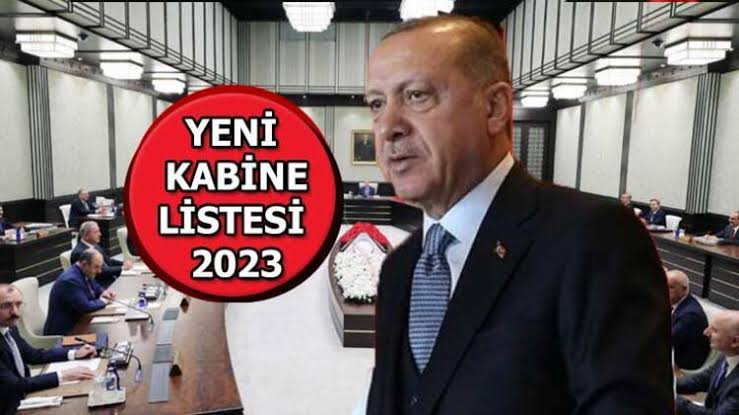 Erdoğan yeni kabineyi açıkladı 