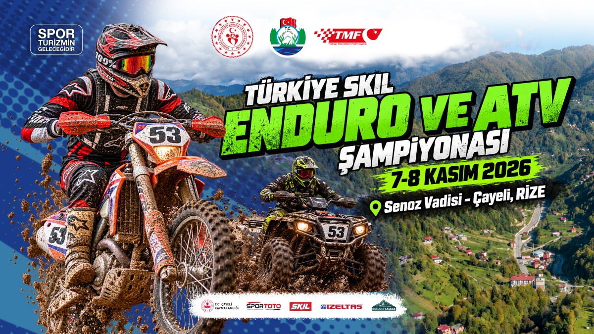 Senoz Vadisi’nde Enduro Heyecanı